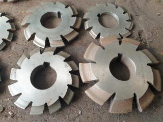 Selection of 20 Involute Gear Cutters