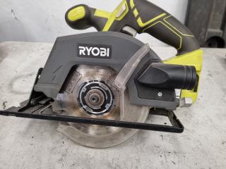 Ryobi Cordless 18V Drill w/ Circular Saw & Battery