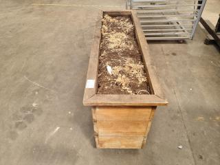 Mobile Wooden Planter Box