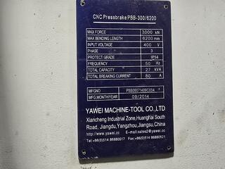Yawei 6 Metre 300 Ton CNC Press Brake