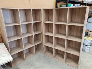 2x Shelving Units