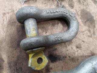 Assorted Lifting Items, D-Shackles, Master Link, Connecting Links