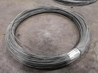 2.5mm Galvanised Fencing Wire, 24kg Roll