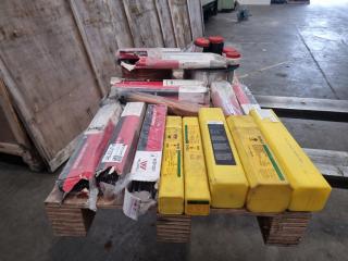 Large Assortment of Partial Welding Consumables