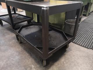 Heavy Steel Workshop Cart Trolley