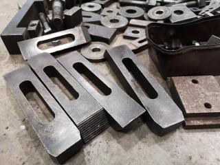 Assorted Mixed Mill Lockdown Components, Parts, & More