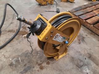 20M Graco Oil Hose and Reel