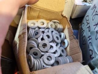 Assorted Lot of Nuts, Bolts, Washers, Screws