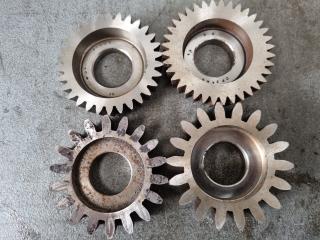 4 x Gear Shaper Cutters