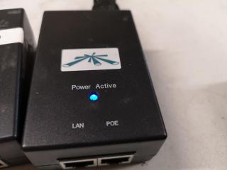 7x Ubiquity Fast Ethernet PoE Switching Power Supply Units
