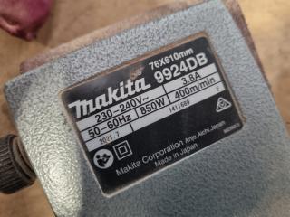 Makita 76mm Corded Belt Sander 9924DB