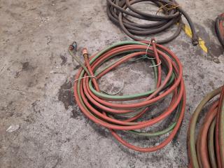 Assortment of Welding Cables and Hoses