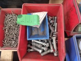 Large Lot of Fixings and Fastenings 
