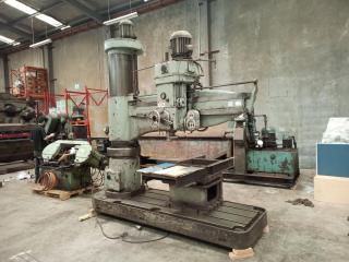 Large HCP Radial Arm Drill