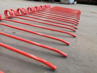 11x Swather Rake Tines to fit Caas 3000 Series Agricultural Rakes