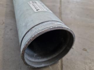 Galvanised Steel Pipe, 4000x115mm