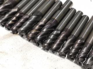 26x Assorted Finishing End Mill Cutters