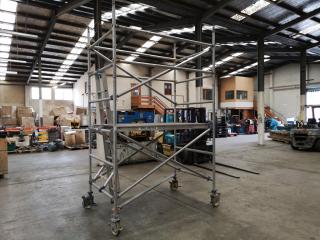 3.3m Tall Industrial Scaffolding Assembly, 2000mm Length