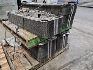 APV Industrial Plate Heat Exchanger N35 Components + Extra Plates
