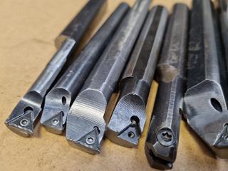 8x Assorted Modified Lathe Boring Bars