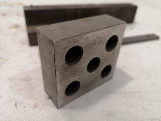 5x Assorted Mill Parallels / Mounting Blocks