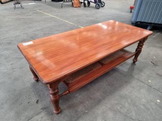 Vintage Wooden Coffee Table