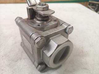 1.5" Ball Valve,1500 WOG,
CF8M