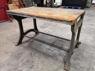 Heavy Steel Workbench Work Table