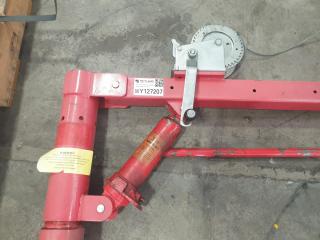 Floor Mounted Hydraulic Winch Arm