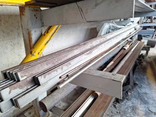 Large Assortment of Flat Bar Steel