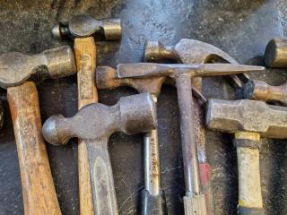 13x Assorted Hammers