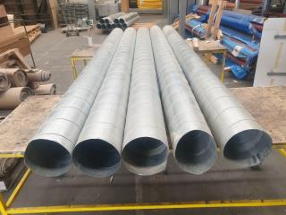 5 x Lengths 200mm Spiral Tube