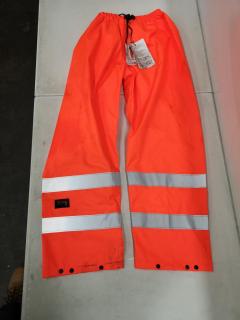 Tornado Lightweight Flourecent Safety Pants, Size XL