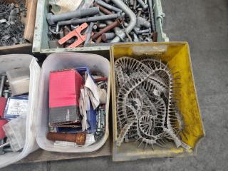 Pallet of Fastenings and Engineering Supplies 