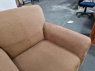 Rehupolstered Lounge Chair