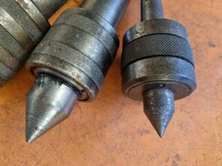 3x Lathe Live Centres