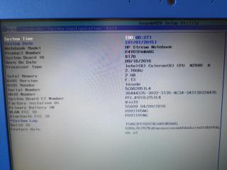 HP Stream Notebook Computer w/ Windows 10, Faulty Battery