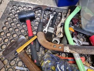 Assorted Lot of Hand Tools, Accessories, & More