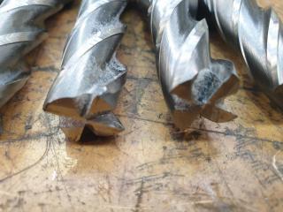 5 Large End Mills