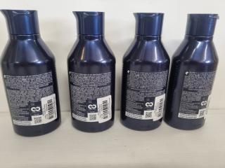 4 Bottles Redken Shampoo and Container