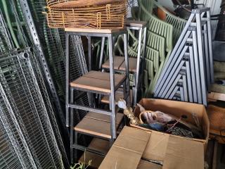 Contents of Storage Unit Hospitality Equipment