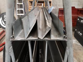 Industrial Material Storage Rack of Sheet Steel & Aluminum Materials