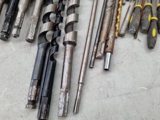 Assorted Drill Bits & Files