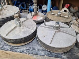 8x Assorted Aluminium Drain Test Plugs