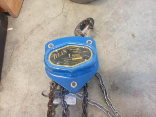 Titan 1 Ton Chain Hoist