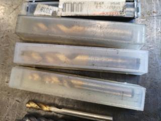 30+ Assorted Short Mill Drill Bits