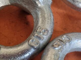 16x Lifting Eye Bolts, New
