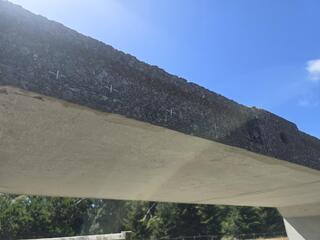 Large Concrete Culvert Section