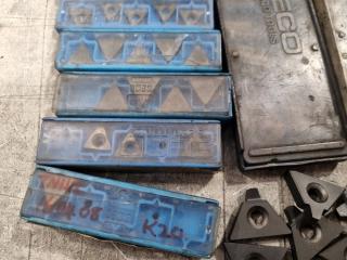 Assorted Lathe Cutter Inserts