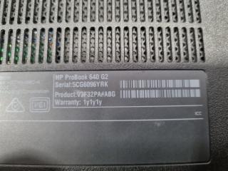 HP ProBook 640 G2 Laptop Computer, BIOS password locked